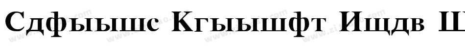 Classic Russian Bold Italic 001.001字体转换